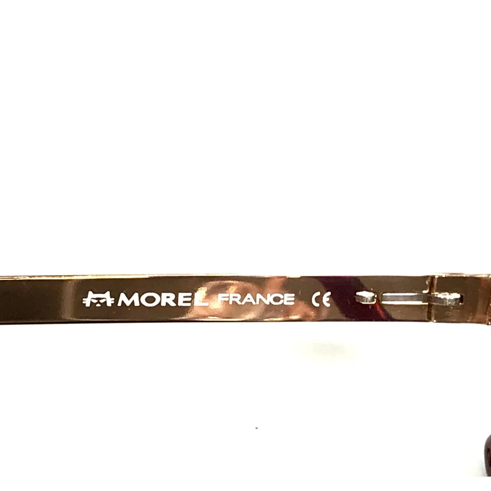 Lightec by Morel Eyeglasses Frames 30031L RD03 Red Rose Gold Cat Eye 49-18-135